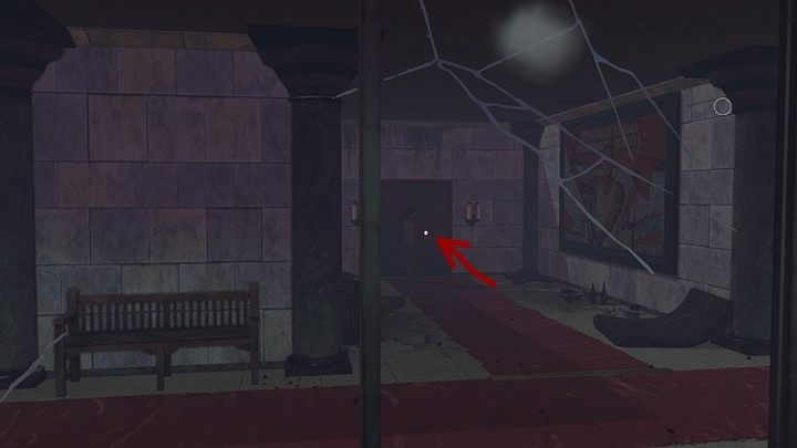 Od ich szczytu maszeruj w lewo, a po zmianie perspektywy w prawo korytarzem z czerwonym chodnikiem i oszkloną ścianą - skręć w pierwszą odnogę po lewej i przejdź przez znajdujące się na jej końcu drzwi - Zdobądź trzy jukolskie soczewki | Opis przejścia Syberia 3 - Syberia 3 - poradnik do gry