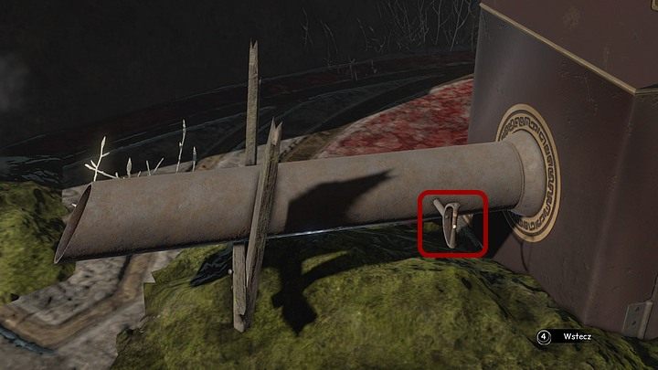 Zwróć uwagę na rurę wychodzącą z niego u dołu po lewej - Daj duchom znak (dymny) | Opis przejścia Syberia 3 - Syberia 3 - poradnik do gry