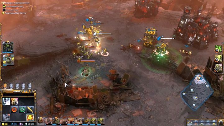 Miejsce, w którym walczyć będziesz z Zappnogginem. - Misja 5 - Karierowicz | Kampania - opis przejścia - Warhammer 40,000: Dawn of War III - poradnik do gry