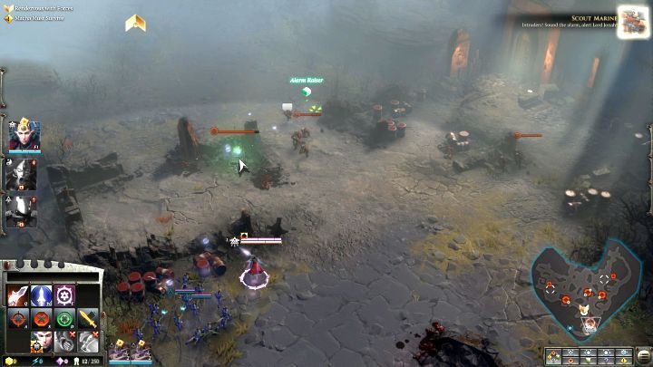 Jeden z wielu terminali, które musisz zniszczyć. - Misja 6 - Niebezpieczna propozycja | Kampania - opis przejścia - Warhammer 40,000: Dawn of War III - poradnik do gry