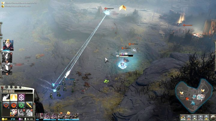 Przy snajperach znajdziesz trochę dodatkowych surowców. - Misja 6 - Niebezpieczna propozycja | Kampania - opis przejścia - Warhammer 40,000: Dawn of War III - poradnik do gry