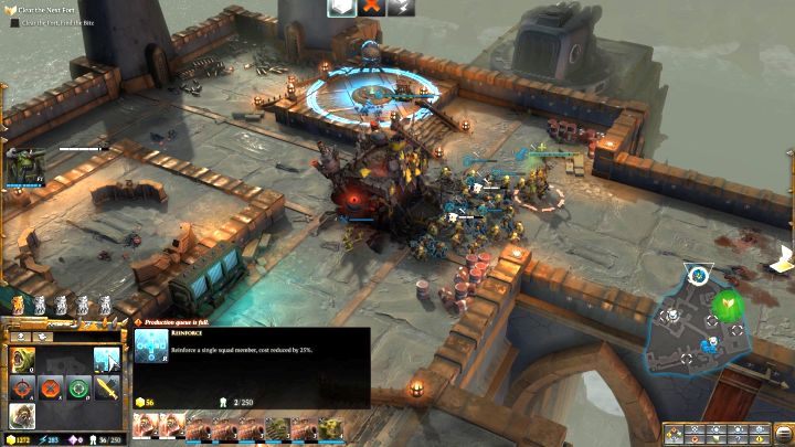 Stawiaj co jakiś czas nowe Hatki Chopakuf, by móc odbudowywać utracone oddziały. - Misja 2 - Mania Wielkości | Kampania - opis przejścia - Warhammer 40,000: Dawn of War III - poradnik do gry