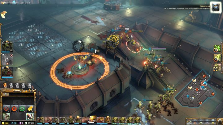 Trzeci już punkt zasobów do przejęcia. - Misja 7 - Nadciąga Ciemność | Kampania - opis przejścia - Warhammer 40,000: Dawn of War III - poradnik do gry