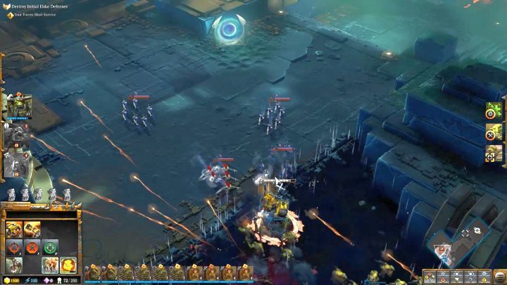 Początek 10 misji kampanii. - Misja 10 - Podstępne knowania | Kampania - opis przejścia - Warhammer 40,000: Dawn of War III - poradnik do gry