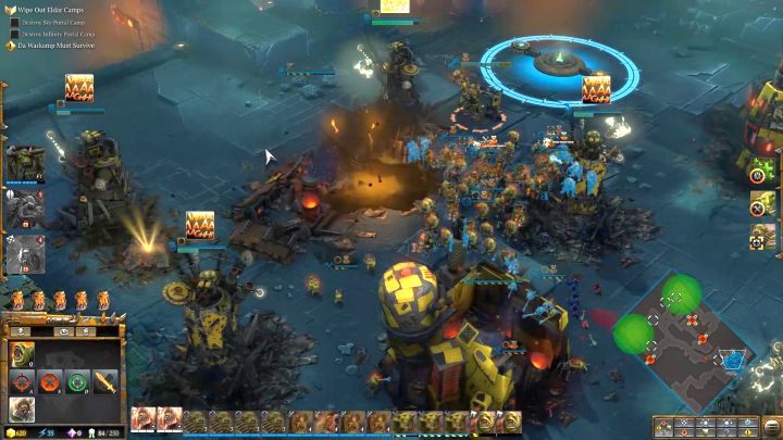 Wznieś wszystkie budynki Orków. - Misja 10 - Podstępne knowania | Kampania - opis przejścia - Warhammer 40,000: Dawn of War III - poradnik do gry