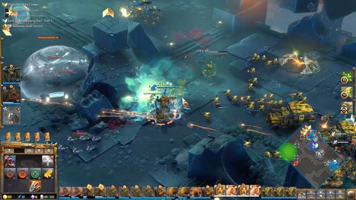 Pierwszy obóz wroga. - Misja 10 - Podstępne knowania | Kampania - opis przejścia - Warhammer 40,000: Dawn of War III - poradnik do gry