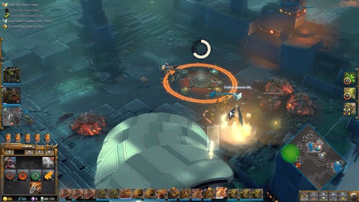 Druga i ostatnia część pobocznego zadania. - Misja 10 - Podstępne knowania | Kampania - opis przejścia - Warhammer 40,000: Dawn of War III - poradnik do gry