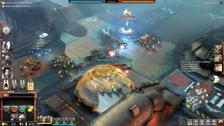 Jednostki w ciężkiej osłonie są odporne na większość ataków wroga. - System osłon i ukrywanie jednostek | Rozgrywka - Warhammer 40,000: Dawn of War III - poradnik do gry