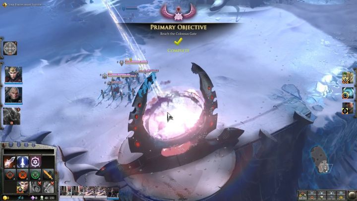 Początek misji wymaga jedynie dotarcia do bramy. - Misja 13 - Przebudzenie olbrzyma | Kampania - opis przejścia - Warhammer 40,000: Dawn of War III - poradnik do gry