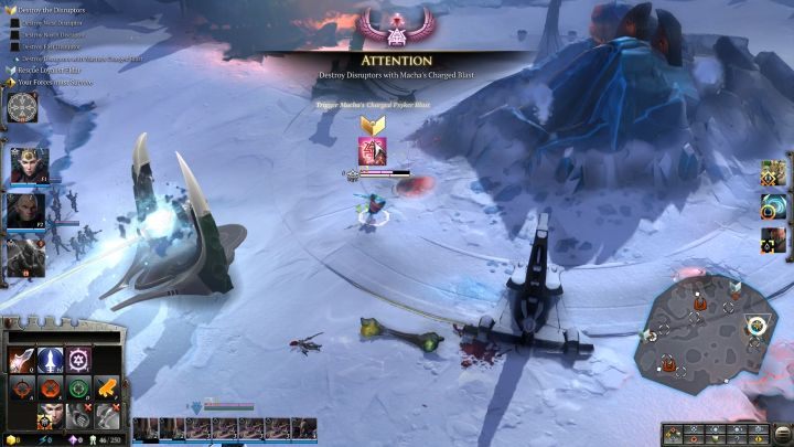 Pierwsze urządzenie zakłócające. - Misja 13 - Przebudzenie olbrzyma | Kampania - opis przejścia - Warhammer 40,000: Dawn of War III - poradnik do gry