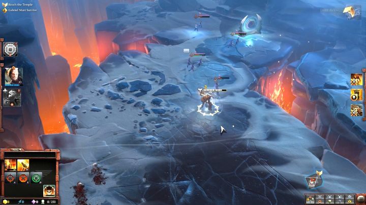 Na początku misji kierować będziesz wyłącznie Gabrielem Angelosem. - Misja 14 - U Boku Przyjaciół | Kampania - opis przejścia - Warhammer 40,000: Dawn of War III - poradnik do gry