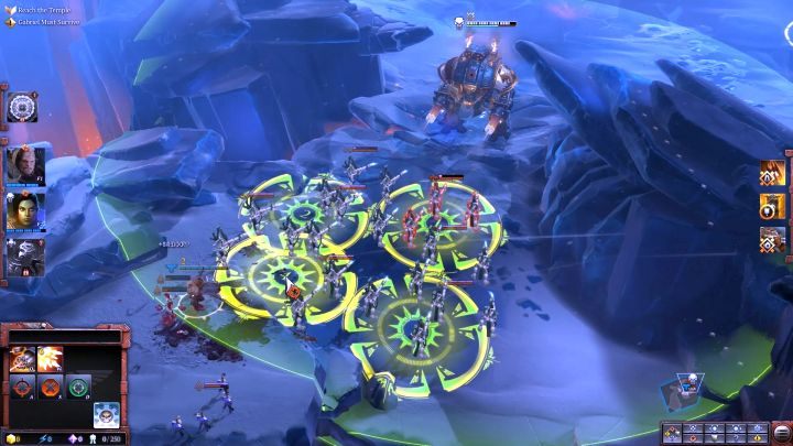 Do walki szybko przyłączy się potężna Solaria. - Misja 14 - U Boku Przyjaciół | Kampania - opis przejścia - Warhammer 40,000: Dawn of War III - poradnik do gry