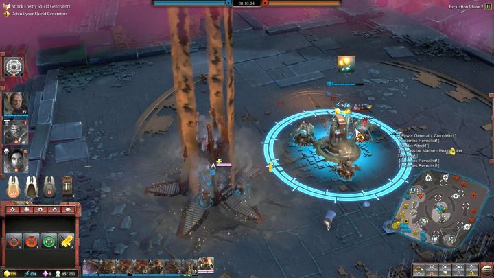 Przekaźniki Orbitalne pozwalają Kosmicznym Marines zrzucać wojska w dowolne miejsca mapy. - Cechy i sposób rozgrywki | Kosmiczni Marines | Porady - Warhammer 40,000: Dawn of War III - poradnik do gry