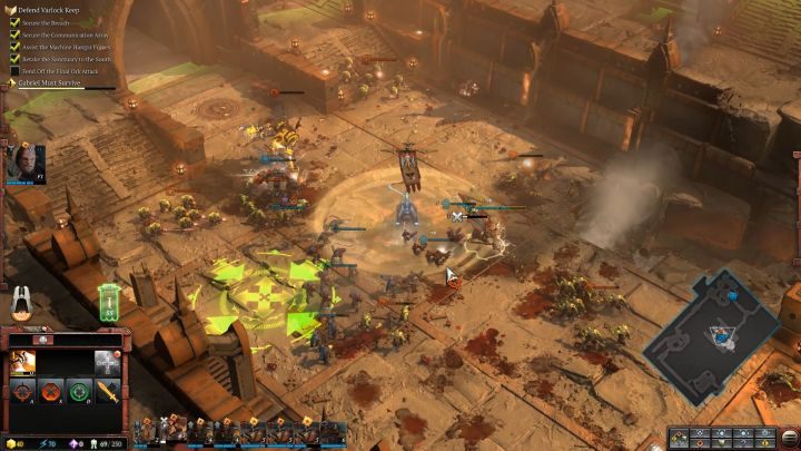 Na koniec misji odblokuje się możliwość Wzniesienia Chorągwi. - Misja 1 - Obrona Twierdzy Varlock | Kampania - opis przejścia - Warhammer 40,000: Dawn of War III - poradnik do gry