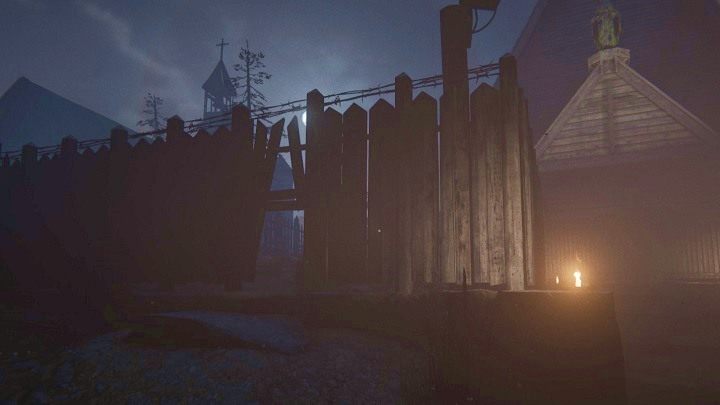 Gdy zbliżysz się do kompleksu budynków (Kompleks budynków #12), to od razu zacznij go nagrywać - Kompleks budynków | Opis przejścia Outlast 2 - Outlast 2 - poradnik do gry