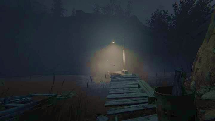 Jedyna dostępna droga wiedzie w prawo przez otwartą bramę - Pola | Opis przejścia Outlast 2 - Outlast 2 - poradnik do gry