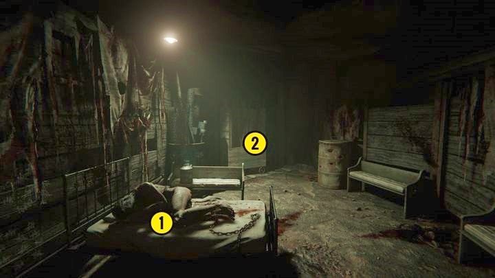 Następnie biegnij przed siebie korytarzem, aż dotrzesz do punktu widocznego na zdjęciu - Kaplica | Opis przejścia Outlast 2 - Outlast 2 - poradnik do gry