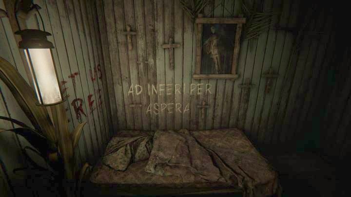 Wraz z rozpoczęciem etapu okazuje się, że jesteś w szafie - Ostatnia wieczerza | Opis przejścia Outlast 2 - Outlast 2 - poradnik do gry