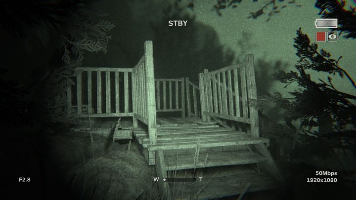 Na początku etapu wyjdź z jaskini i udaj się bezpośrednio przed siebie - Jezioro | Lamentacje | Opis przejścia Outlast 2 - Outlast 2 - poradnik do gry