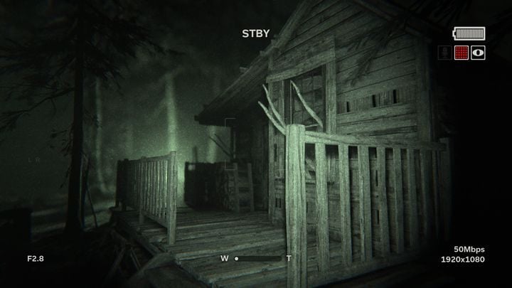 Dalsza droga prowadzi poprzez niewielki spadek gruntu - Jezioro | Lamentacje | Opis przejścia Outlast 2 - Outlast 2 - poradnik do gry