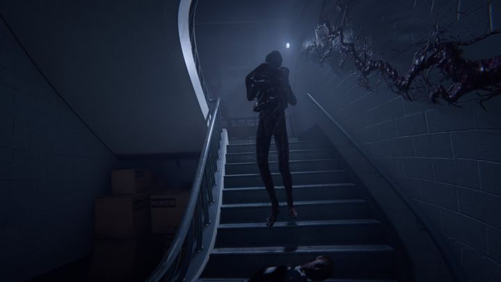 Wraz z rozpoczęciem etapu pojawi się przed tobą demon - Morderstwo przed samobójstwem | Księga Sędziów | Opis przejścia Outlast 2 - Outlast 2 - poradnik do gry