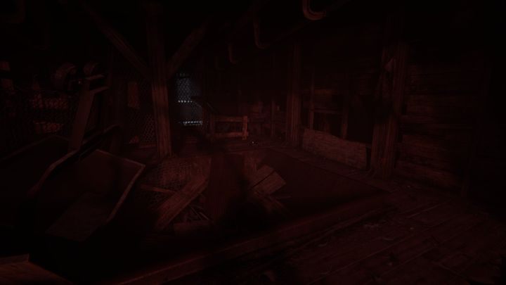 Tam znajdziesz wejście do górnego poziomu budynku - Król wzgórza | Księga Sędziów | Opis przejścia Outlast 2 - Outlast 2 - poradnik do gry