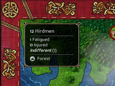 W prawym górnym rogu jest krótkie streszczenie dotyczące twojej drużyny. - Eksploracja mapy świata i obozowanie | Expeditions Viking - Expeditions: Viking - poradnik do gry