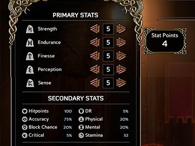 Atrybuty mają wpływ na dodatkowe statystki oraz ich ilość może otwierać lub blokować dostęp do niektórych zdolności - Tworzenie bohatera i statystyki | Expeditions Viking - Expeditions: Viking - poradnik do gry