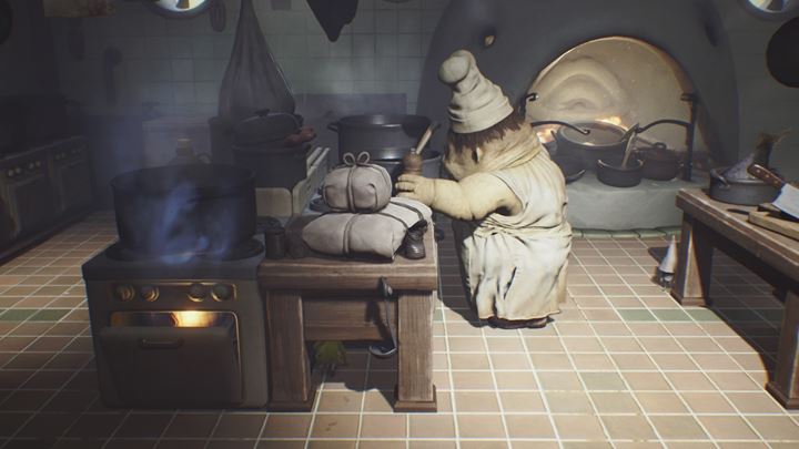 Musisz się chować pod stołami i nie dać się wykryć. - Little Nightmares: 1 spotkanie z kucharzem - solucja, opis przejścia - Little Nightmares - poradnik do gry