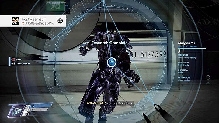 Uaktywnij moc Fantomowy przeskok, dzięki czemu za plecami głównego bohatera pojawi się jego duplikat - Yu i Yang | Osiągnięcia i trofea Prey - Prey - poradnik do gry