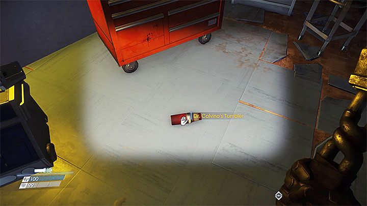 Po wkroczeniu do warsztatu doktora Calvino zejdź po schodach na dół - Przerwa na kawę (Coffee Break) | Osiągnięcia Prey - Prey - poradnik do gry