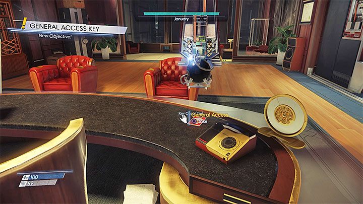 Zabierz kartę i neuromoda pozostawione przez January - Porozmawiaj z January | Opis przejścia Prey - Prey - poradnik do gry