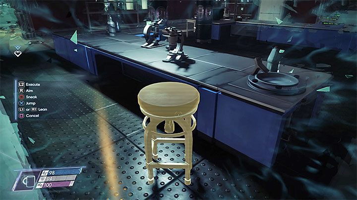 Obiekty nadające się do zimitowania są podświetlane przez grę - Lista trofeów w Prey - Prey - poradnik do gry