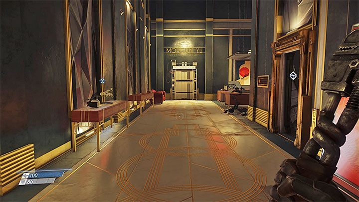 Korytarz prowadzący do gabinetu sterowanej postaci - Gabinet z widokiem | Opis przejścia Prey - Prey - poradnik do gry
