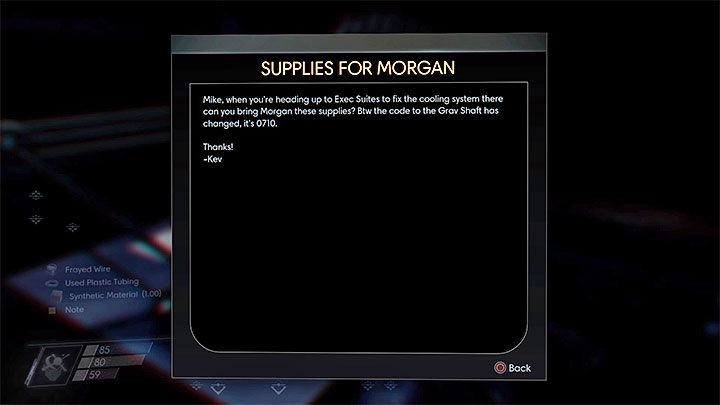 Pierwsze rozwiązanie to włamanie się do panelu kontrolnego szybu, ale ma on trzeci poziom zabezpieczeń i musiałbyś w rezultacie użyć Hakowania III - Kim jest December (Who is December)? | Dodatkowe zadania Prey - Prey - poradnik do gry