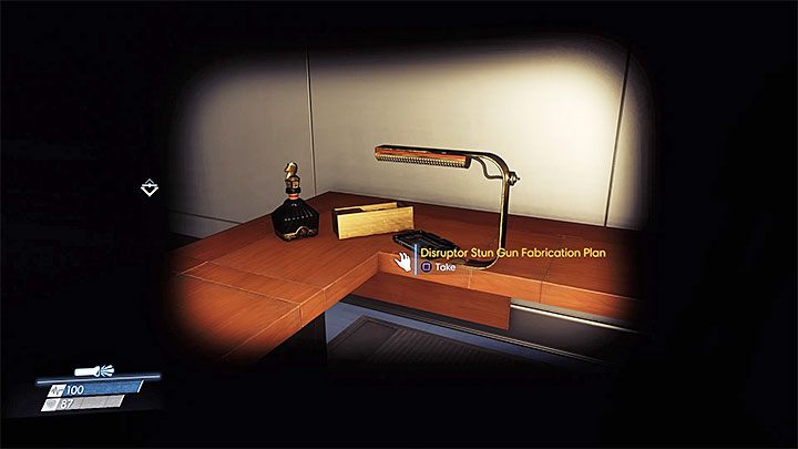 Projekt znajduje się w kwaterach ochotników (Volunteer Quarters) - Dział neuromodów | Projekty | Sekrety i ważne przedmioty w Prey - Prey - poradnik do gry