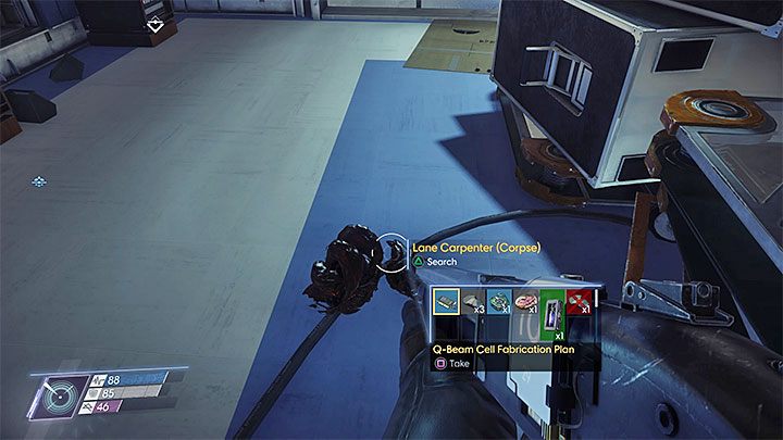 Projekt odnajduje się przy zwłokach pokonanego Fantoma, który wcześniej był Lane Carpenter - Laboratoria sprzętowe | Projekty | Sekrety i ważne przedmioty w Prey - Prey - poradnik do gry