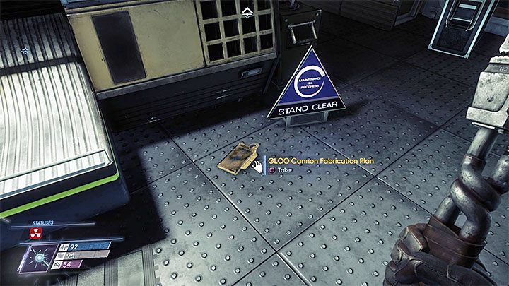 Projekt znajduje się w składzie paliwa (Fuel Storage) na poziomie inżynieryjnym B - GUTS | Projekty | Sekrety i ważne przedmioty w Prey - Prey - poradnik do gry