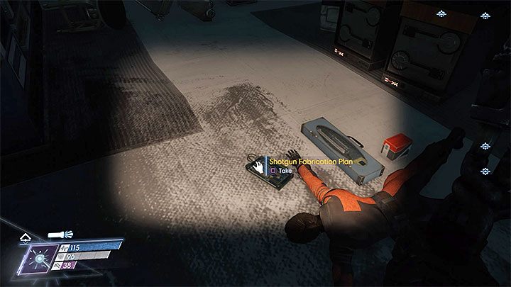 Projekt jest przy zwłokach Carin Buckley, które można odnaleźć w obszarze za przejściem prowadzącym do Holu Talosa I (tym pilnowanym przez dwie wieżyczki) - Arboretum | Projekty | Sekrety i ważne przedmioty w Prey - Prey - poradnik do gry