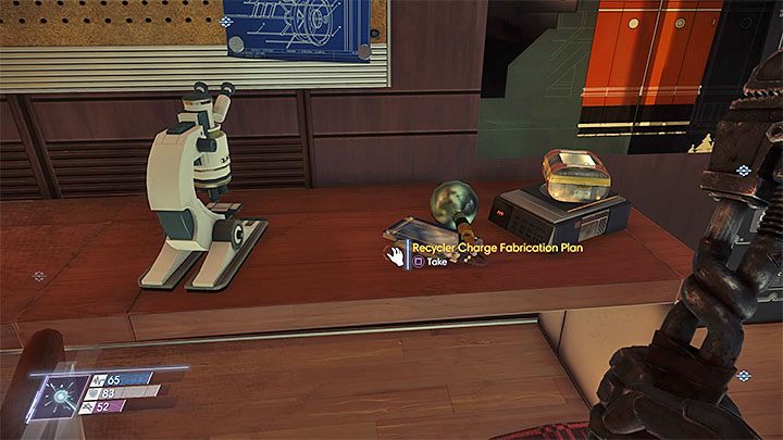 Projekt możesz odnaleźć w kajucie Jorgena Thorsteina w kajutach załogi B - Kwatery załogi | Projekty | Sekrety i ważne przedmioty w Prey - Prey - poradnik do gry