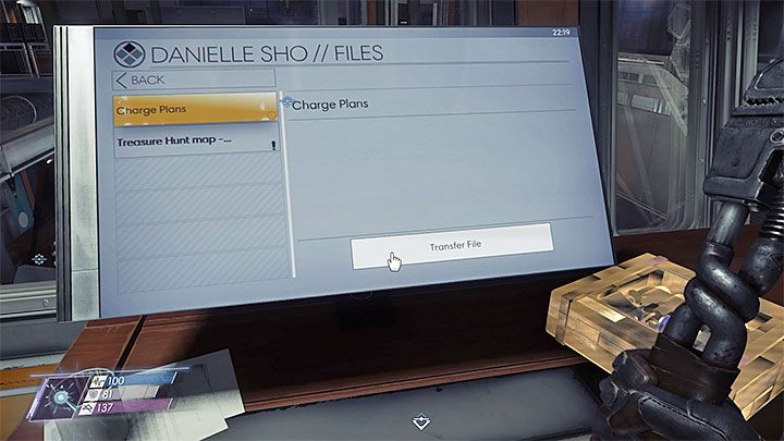 Projekt możesz pobrać z komputera Danielle Sho, który znajduje się w centrum dowodzenia na poziomie 2 - Archiwum | Projekty | Sekrety i ważne przedmioty w Prey - Prey - poradnik do gry