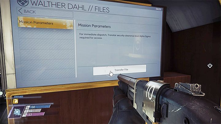 Ściągnij parametry misji z komputera Dahla - Sprzątacz | Opis przejścia Prey - Prey - poradnik do gry
