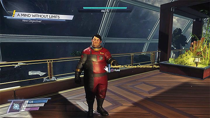 Możesz odebrać projekt od Alexa lub zdobyć go dzięki przeszukaniu jego ciała - Nieograniczony umysł | Opis przejścia Prey - Prey - poradnik do gry