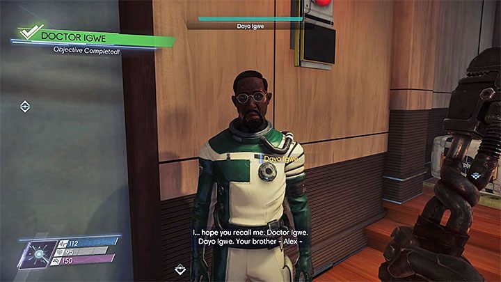 Odszukaj Igwe na poziomie 2 Ładowni - Dayo Igwe; Michaiła Iljuszyn | Dodatkowe zadania Prey - Prey - poradnik do gry