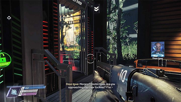 Zaczekaj na kontakt ze strony Igwe - Dayo Igwe; Michaiła Iljuszyn | Dodatkowe zadania Prey - Prey - poradnik do gry