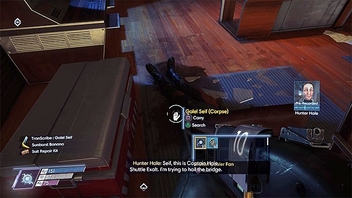 TranScribe jest obok zwłok - Hangar wahadłowców | Dodatkowe zadania Prey - Prey - poradnik do gry