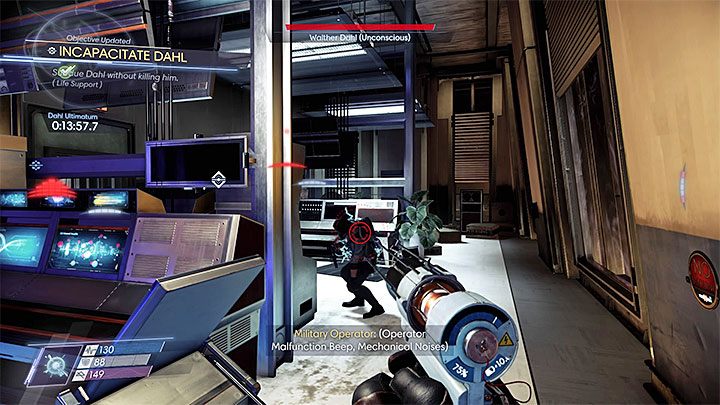 Użyj zakłócacza żeby porazić Dahla prądem - Dahl | Dodatkowe zadania Prey - Prey - poradnik do gry