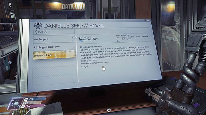 Zadanie to możesz odblokować w kilku miejscach w świecie gry - Poszukiwanie skarbów | Dodatkowe zadania Prey - Prey - poradnik do gry