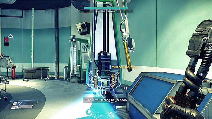 Przykładowy operator medyczny - Kondycja, pasek zdrowia i pancerz w Prey | Walka - Prey - poradnik do gry