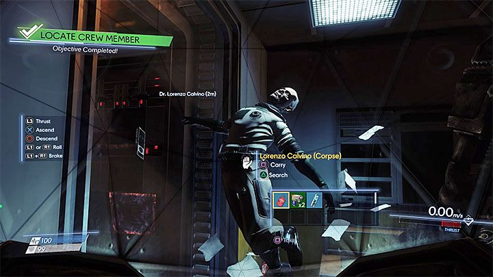 Po tym jak odblokujesz system napędzający powróć do śluży, skorzystaj z terminalu i następnie przenieś się Na zewnątrz Talosa I (Talos I Exterior) - Po drugiej stronie zwierciadła | Opis przejścia Prey - Prey - poradnik do gry